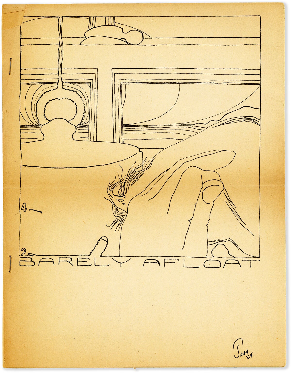 [Item #90386] The Floating Bear: A Newsletter - No.31. Diane DI PRIMA, Jess COLLINS, John WIENERS, Robert Duncan, cover, contributors.